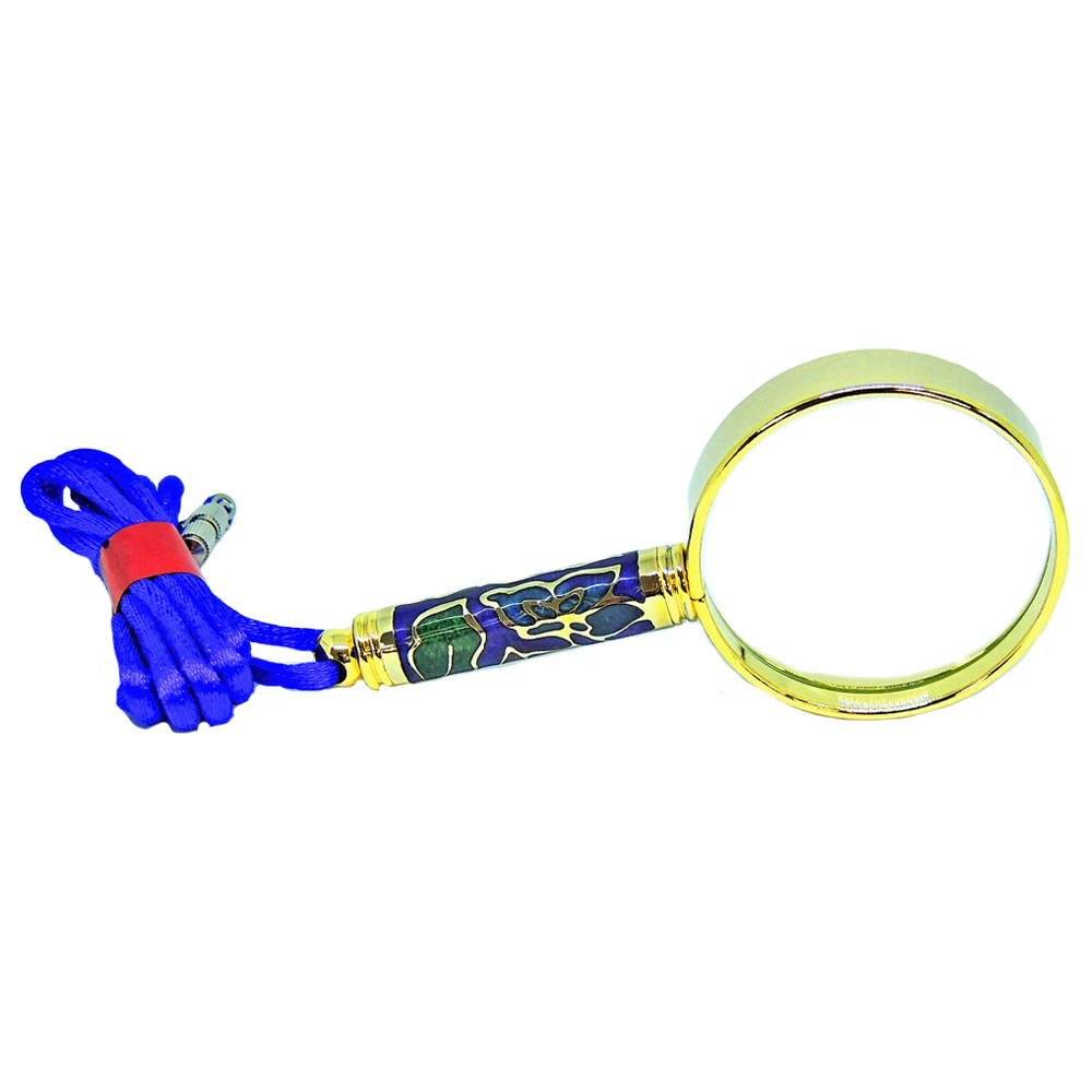 enamel pocket magnifier